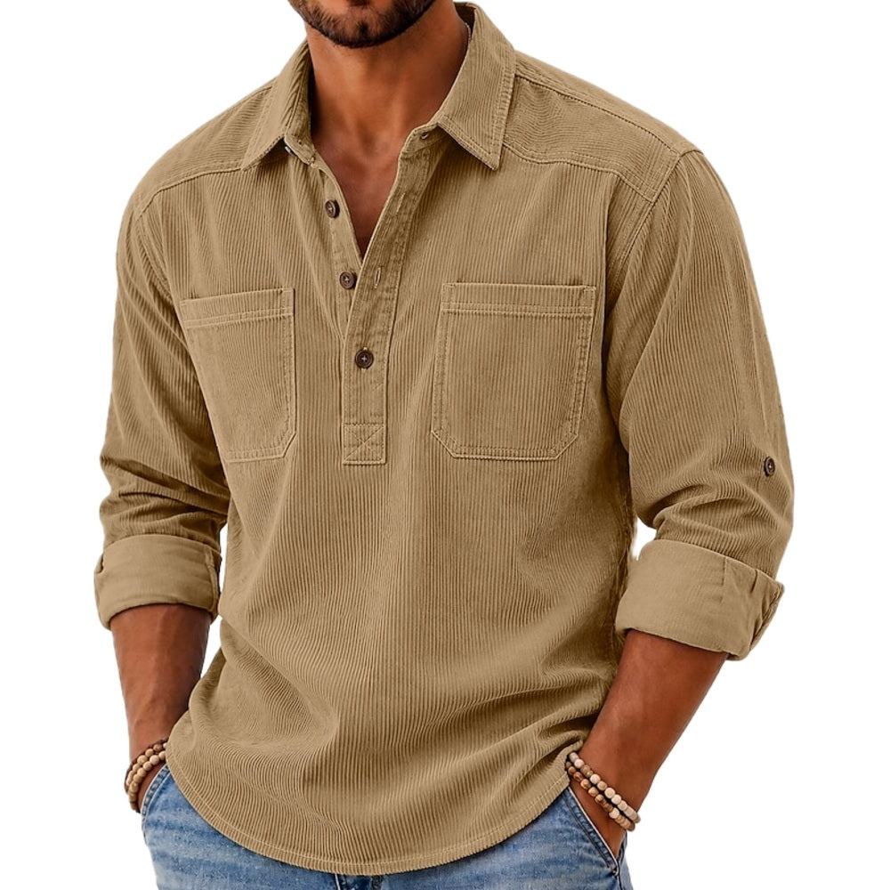 Graham Ellis Utility Shirt - Khaki - view 1