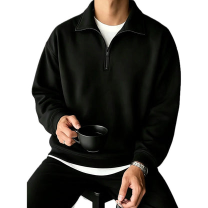 Hadrian Joel Knox Sweatshirt - Black - view 1