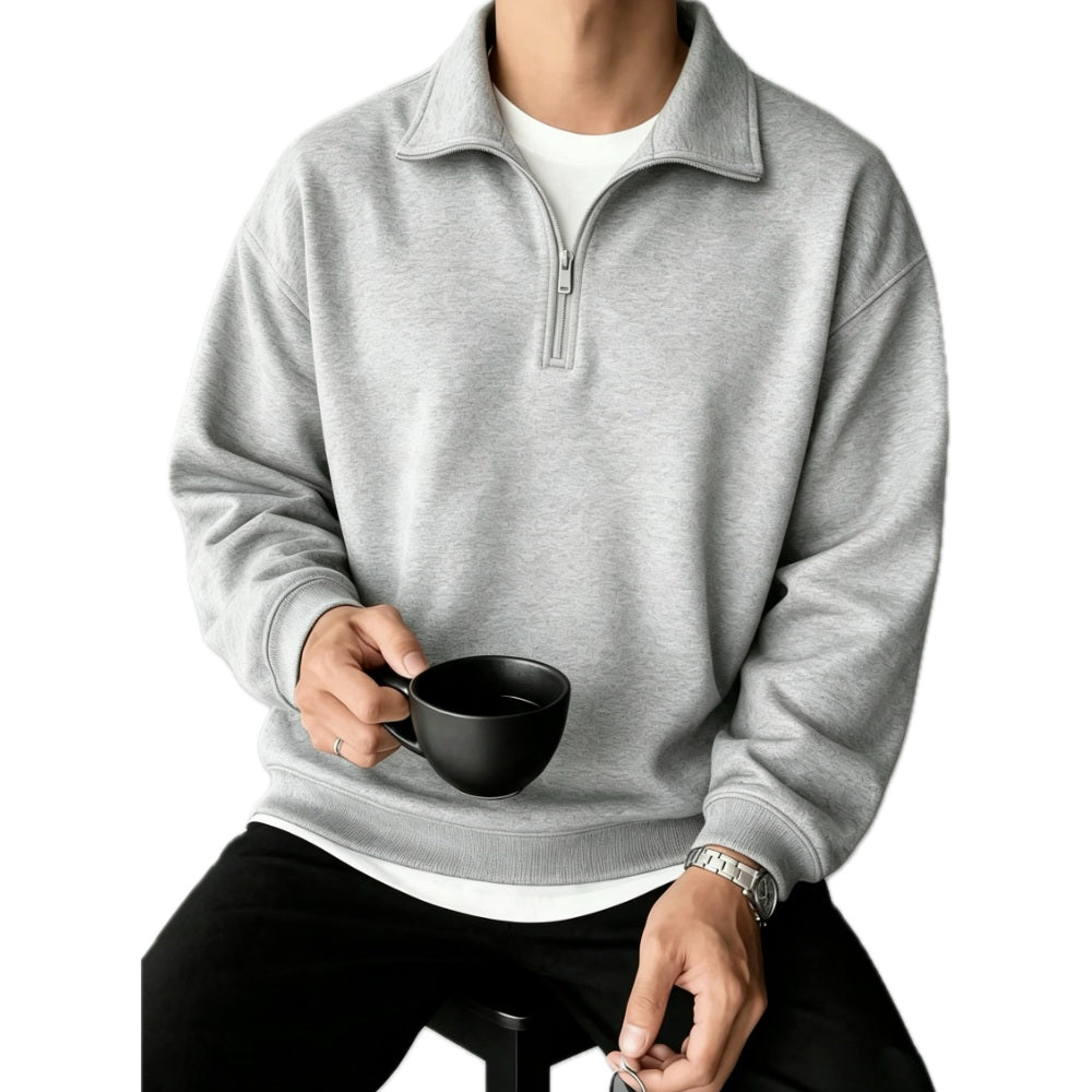 Hadrian Joel Knox Sweatshirt - Grey - view 1