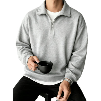 Hadrian Joel Knox Sweatshirt - Grey - view 1