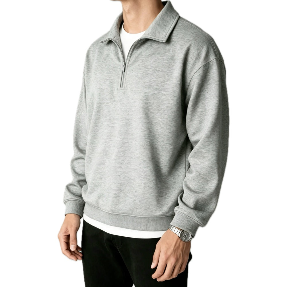 Hadrian Joel Knox Sweatshirt - Grey - view 2
