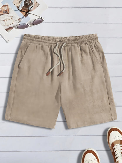 Hamish Edward Quinn Shorts - Khaki - view 1