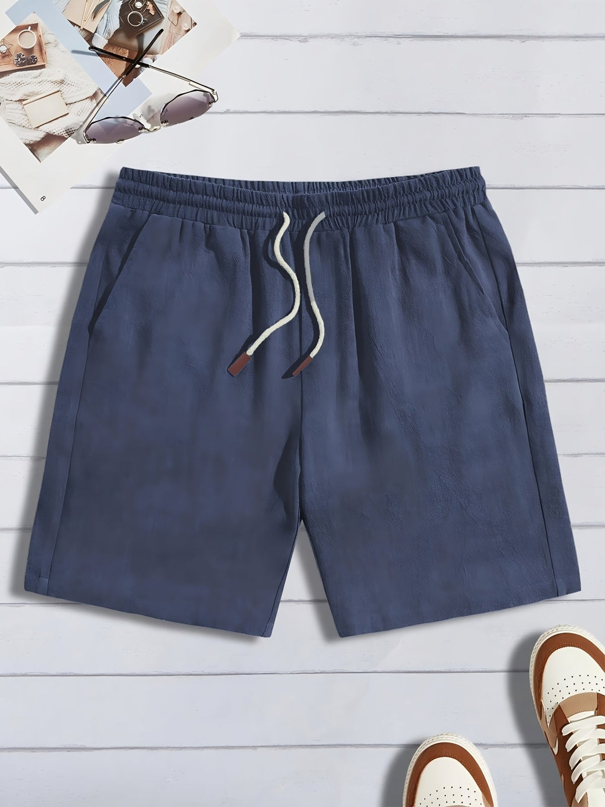 Hamish Edward Quinn Shorts - Navy - view 1
