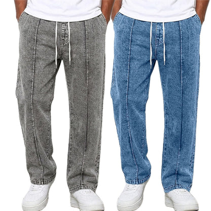 Harlan Voss Straight-Leg Pants - Grey - view 2
