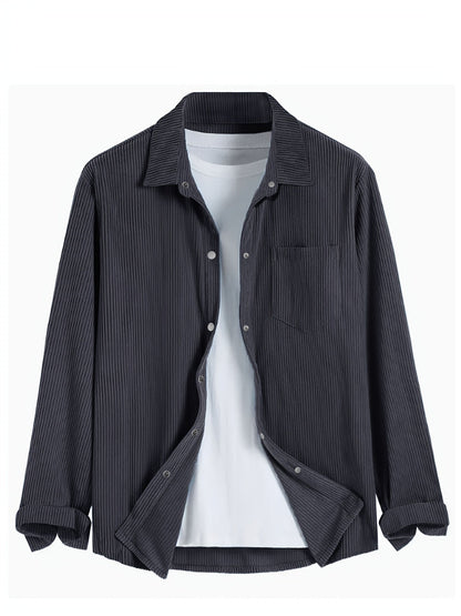 Heath Nolan Snap-Button Jacket - Grey - view 1