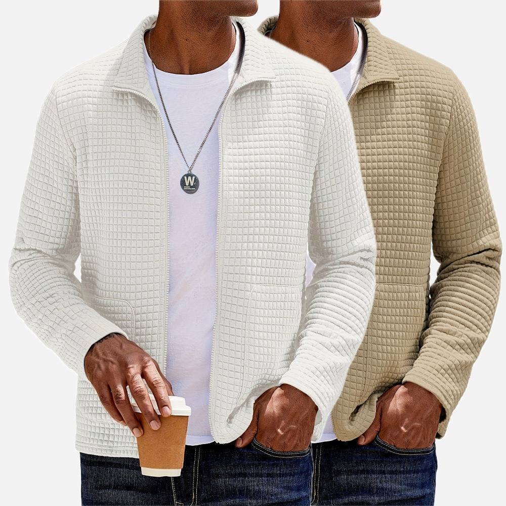 Holden Vale Waffle Jacket - White - view 2