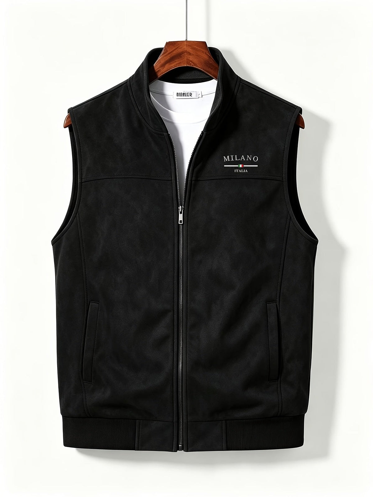 Hollis Andrew Seth Vest - Black - view 1