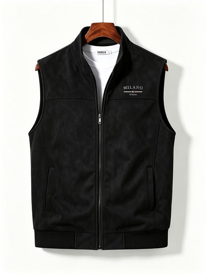 Hollis Andrew Seth Vest - Black - view 1