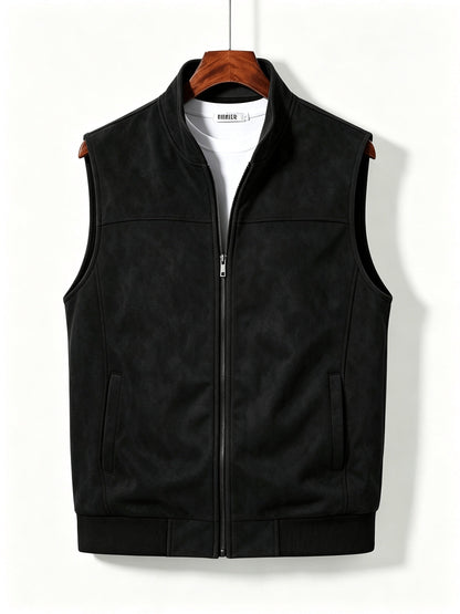 Hollis Andrew Seth Vest - Black 2 - view 1