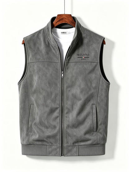 Hollis Andrew Seth Vest - Grey - view 1