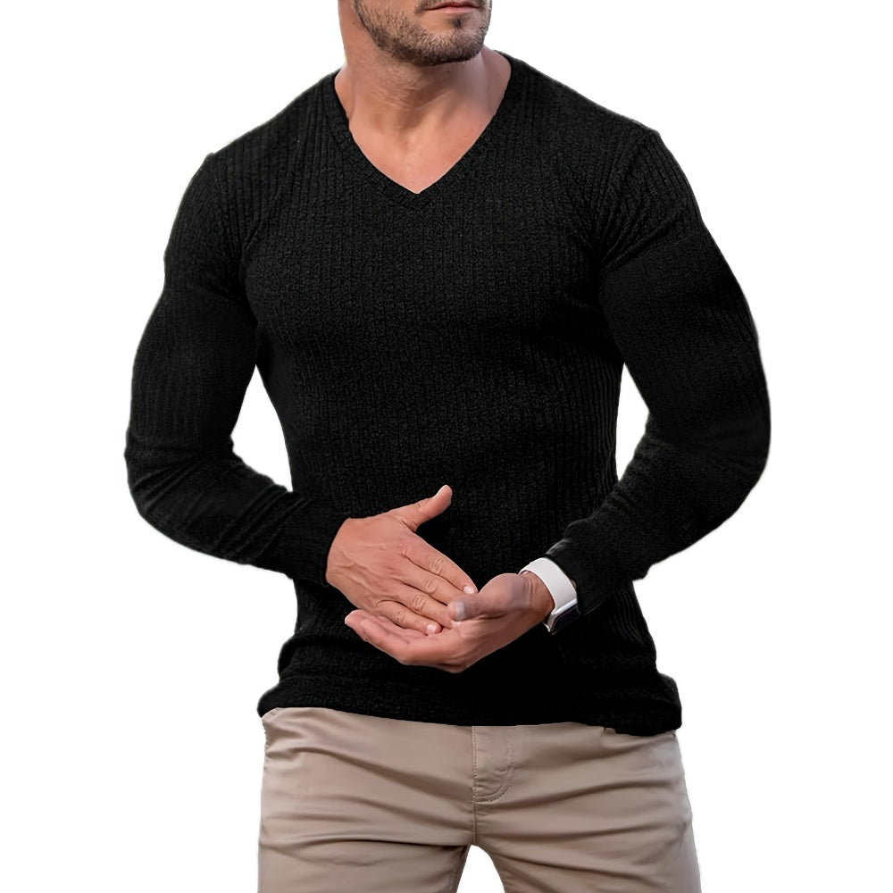 Hugo Dean Striped Tee - Black - view 1