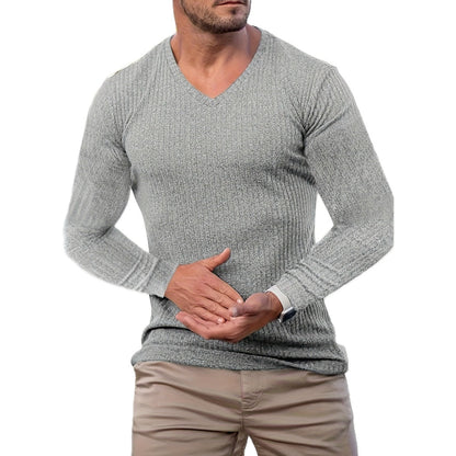 Hugo Dean Striped Tee - Grey - view 1