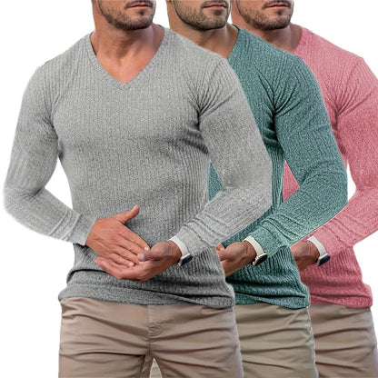 Hugo Dean Striped Tee - Grey - view 2