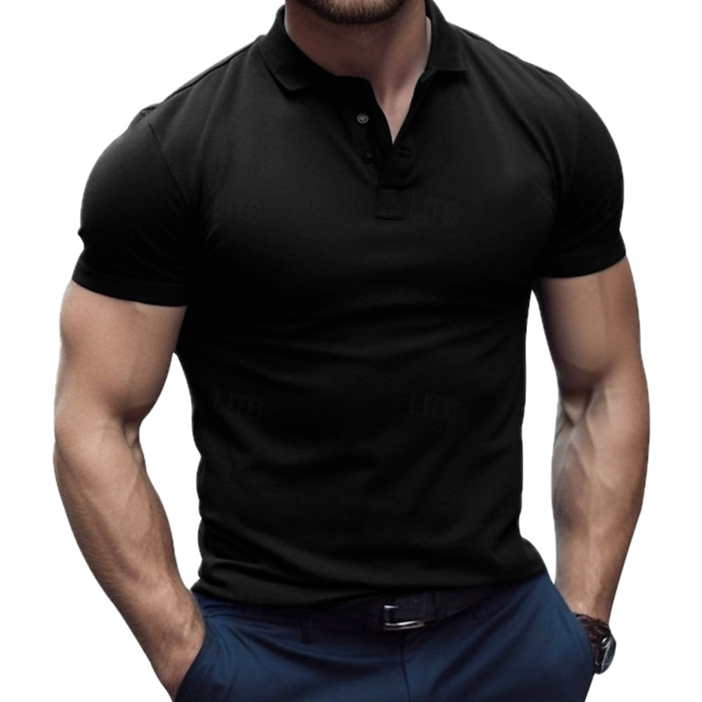 Ian Mercer Lightweight Polo - Black - view 1