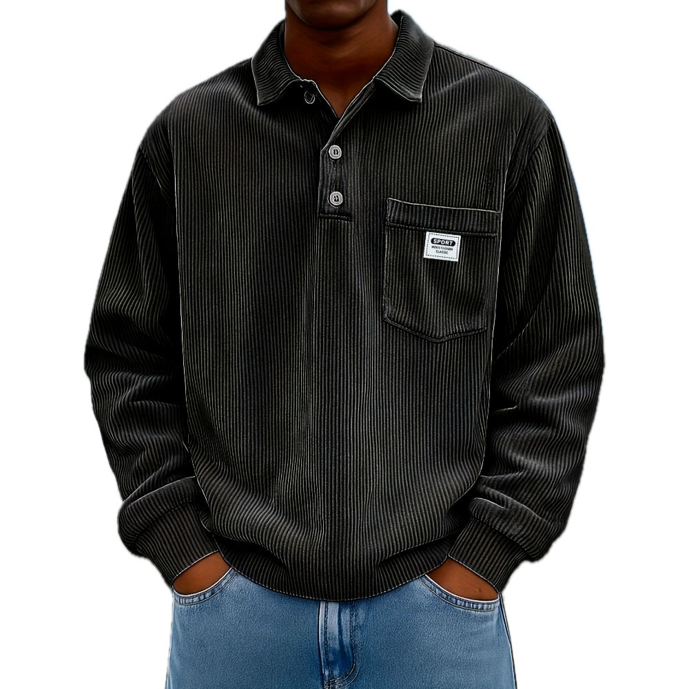 Ian Rowan Three-Button Shirt - Black - view 1