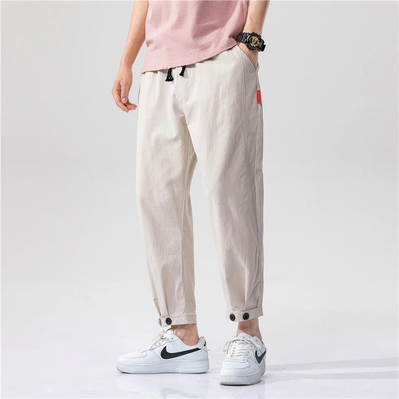 Everett Cotton Trousers