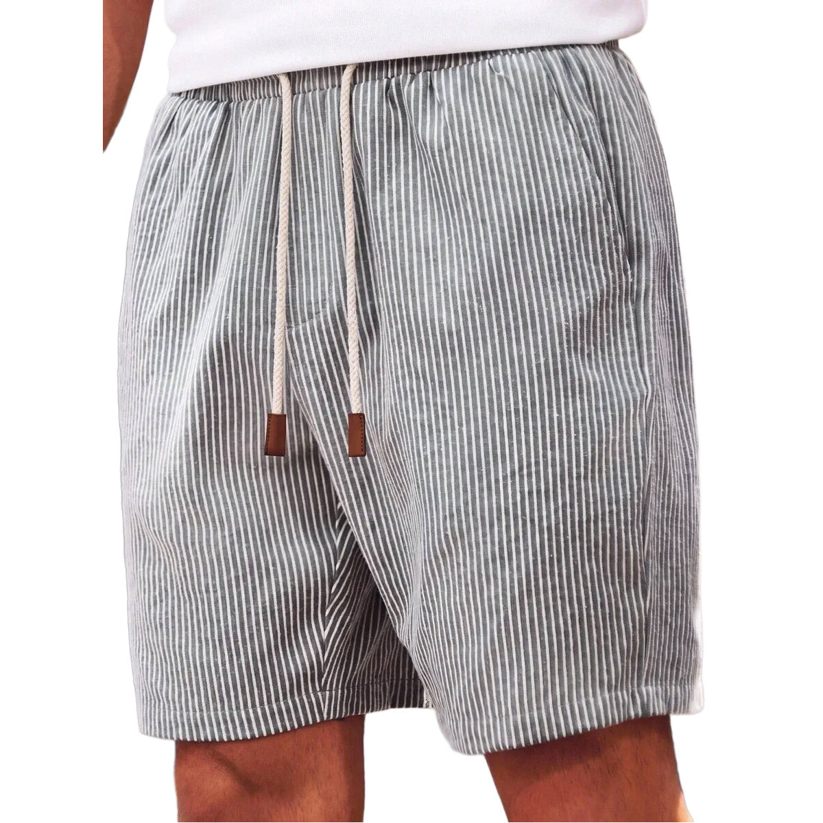 Vincenzo Striped Shorts