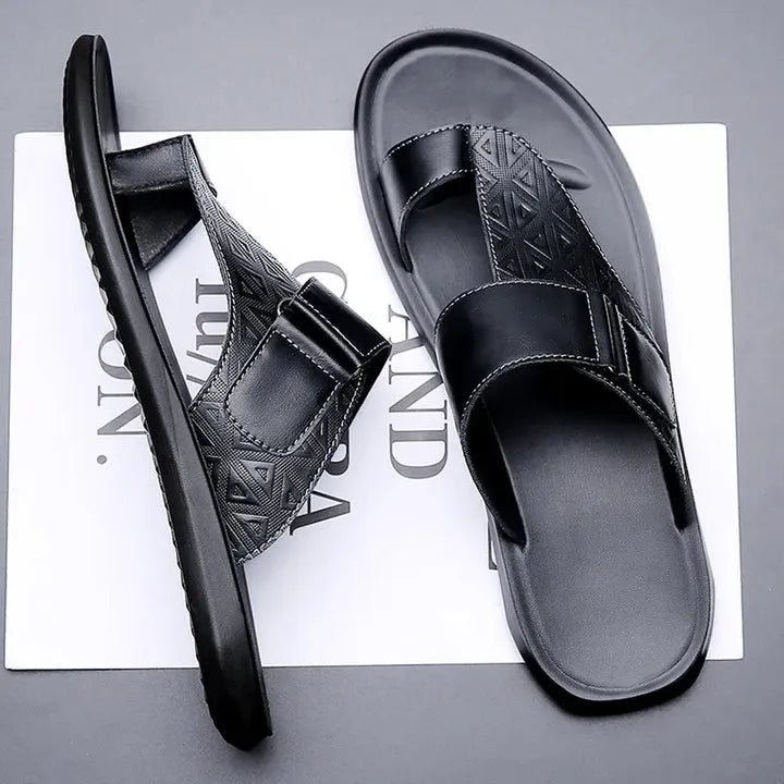 Fernes Leather Sandals