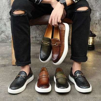 George Leather Loafers