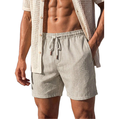 Vincenzo Striped Shorts