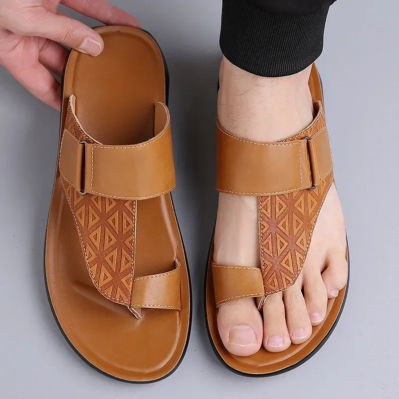 Fernes Leather Sandals