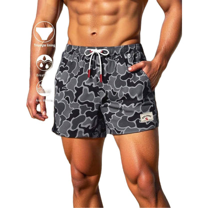 Gerardo Camouflage Saint Shorts