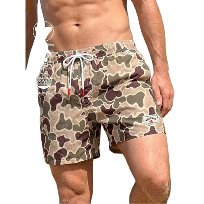 Gerardo Camouflage Saint Shorts