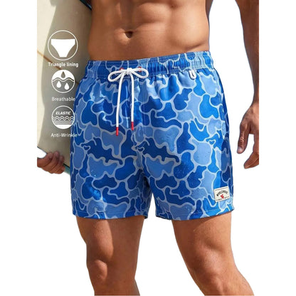 Gerardo Camouflage Saint Shorts
