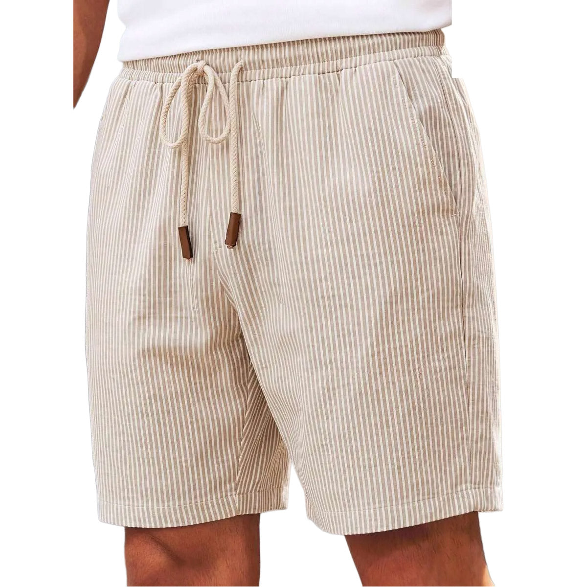 Vincenzo Striped Shorts