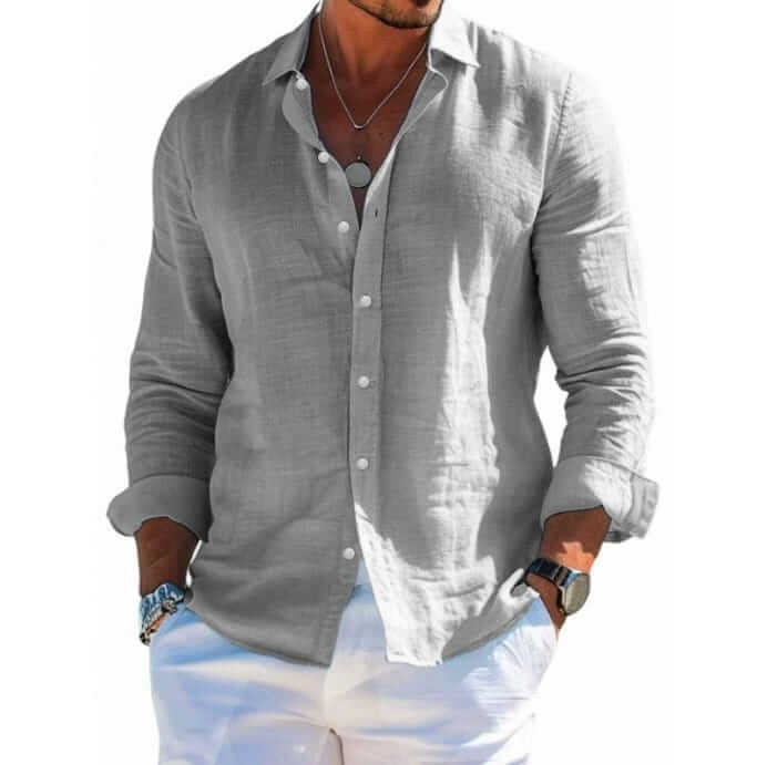 Maple Harbor Cotton Shirt - Image 1