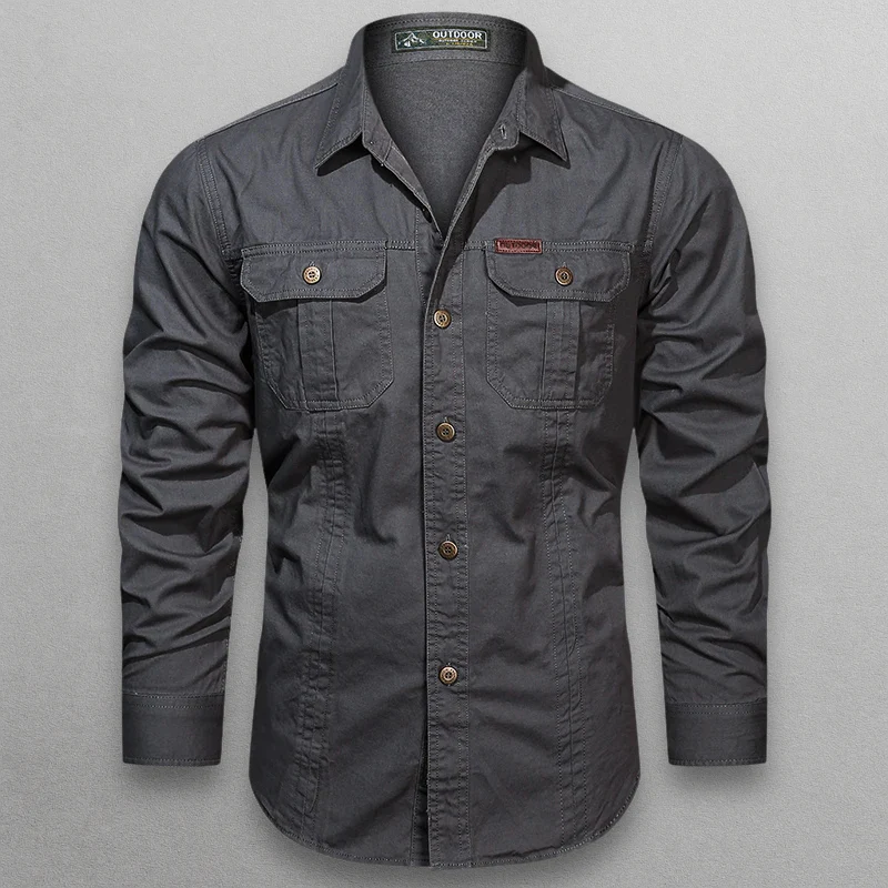 Utility Cotton Shirt