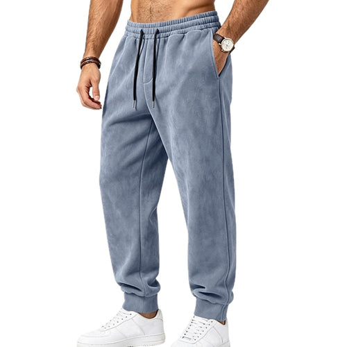 Ira Bennett Drawstring Joggers - Blue - view 1
