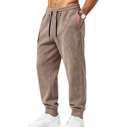 Ira Bennett Drawstring Joggers - Khaki - view 1