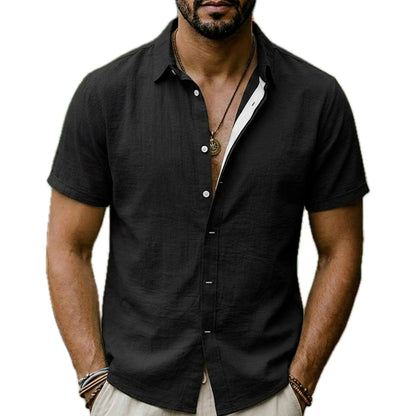 Ira Steele Spliced Shirt - Black - view 1