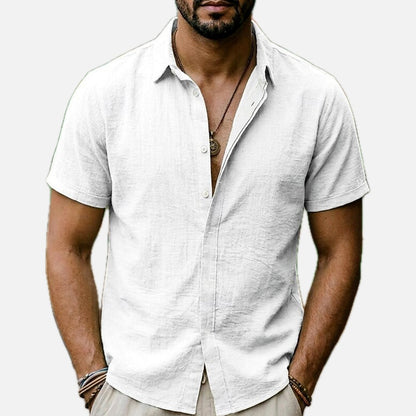 Ira Steele Spliced Shirt - White - view 1