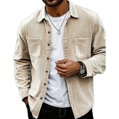 Isaac Grant Cargo Shirt - Beige - view 1