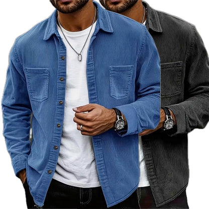 Isaac Grant Cargo Shirt - Blue - view 2