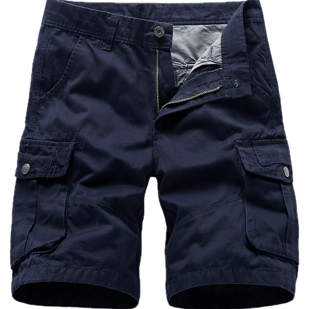 Ivor Lane Cargo Shorts - Blue - view 1