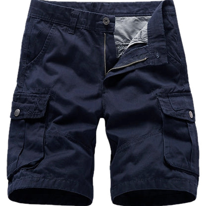 Ivor Lane Cargo Shorts - Blue - view 1