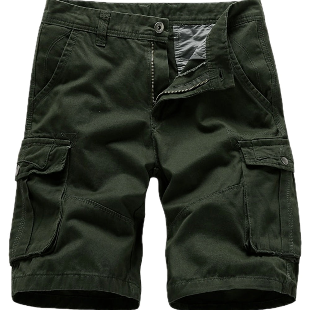 Ivor Lane Cargo Shorts - Green - view 1