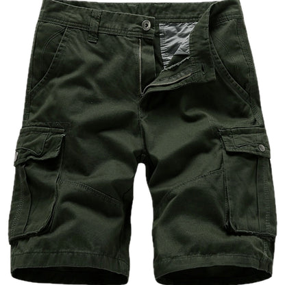 Ivor Lane Cargo Shorts - Green - view 1