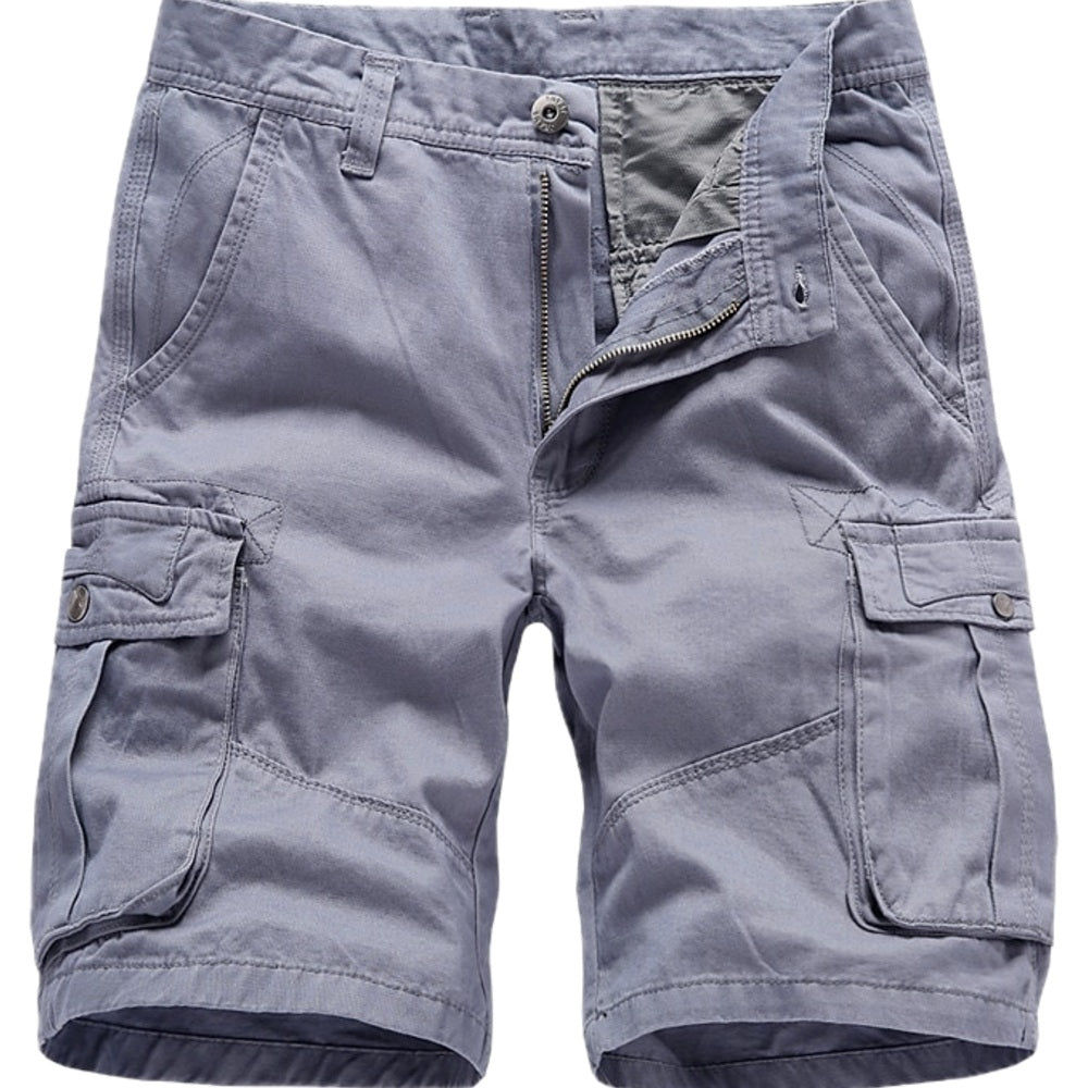 Ivor Lane Cargo Shorts - Grey - view 1