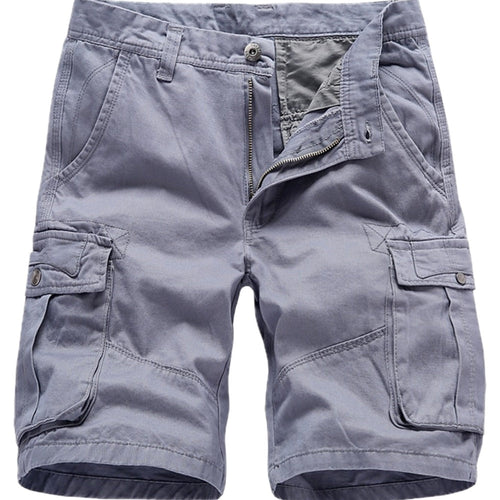 Ivor Lane Cargo Shorts - Grey - view 1