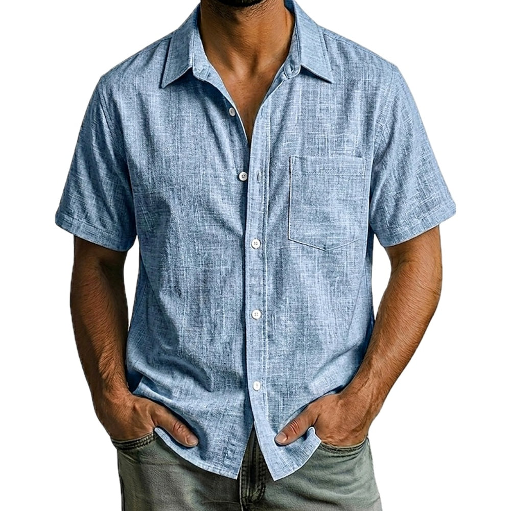 Ivor Sloan Pocket Shirt - Blue - view 1
