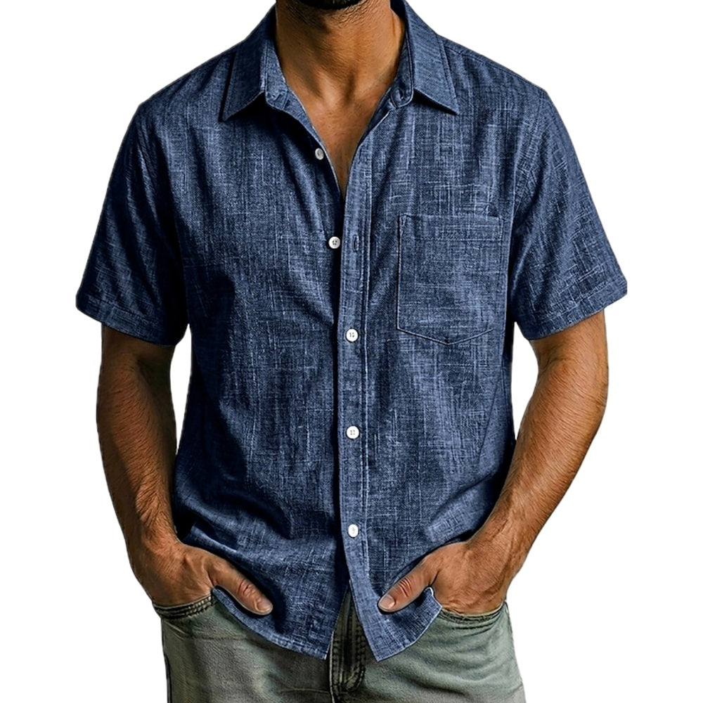 Ivor Sloan Pocket Shirt - Navy - view 1