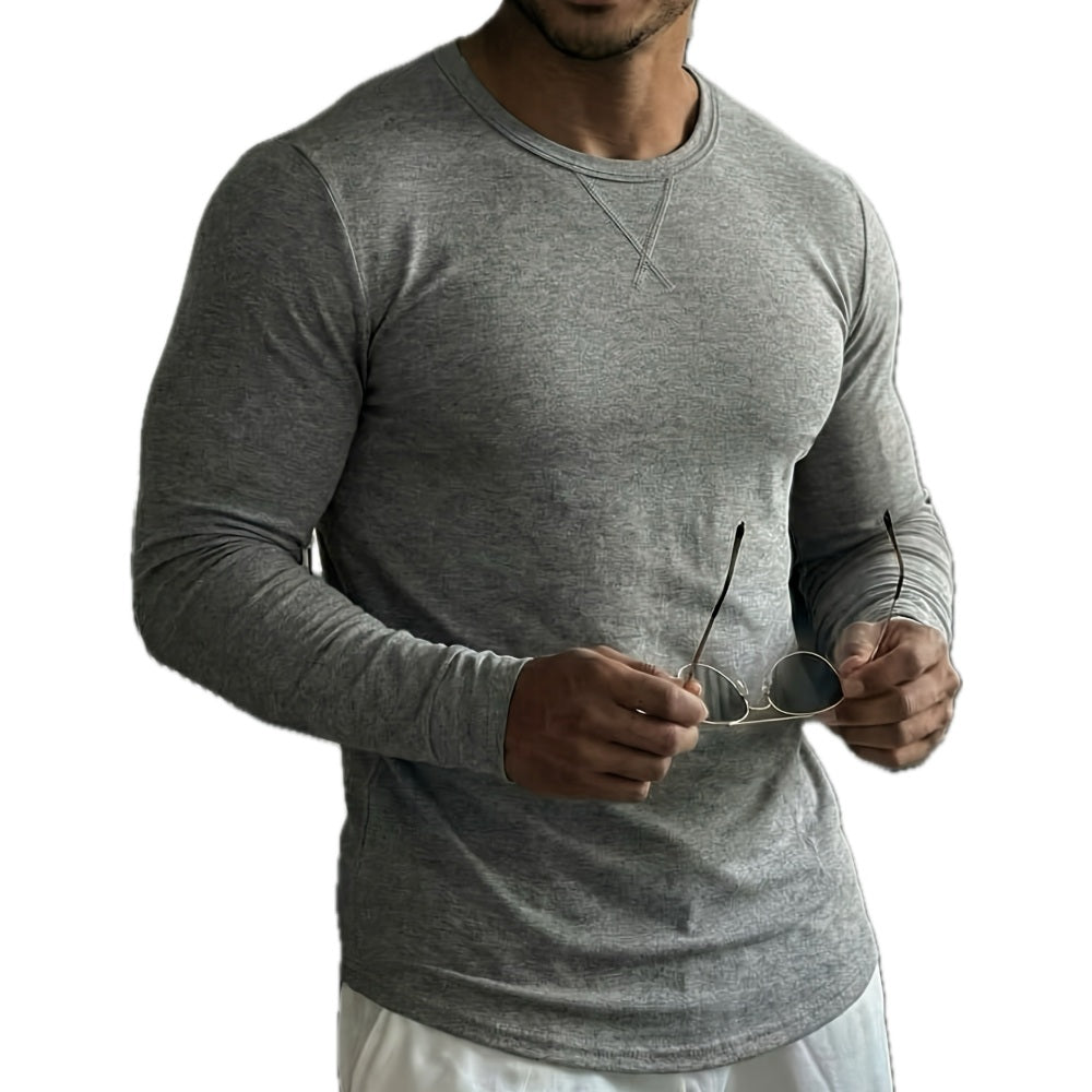 Jace Lowell Layered Tee - Grey - view 1