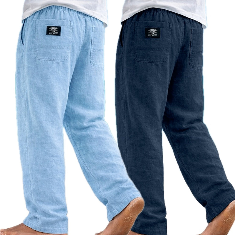 Jasper Wyatt Casual Trousers - Blue - view 2