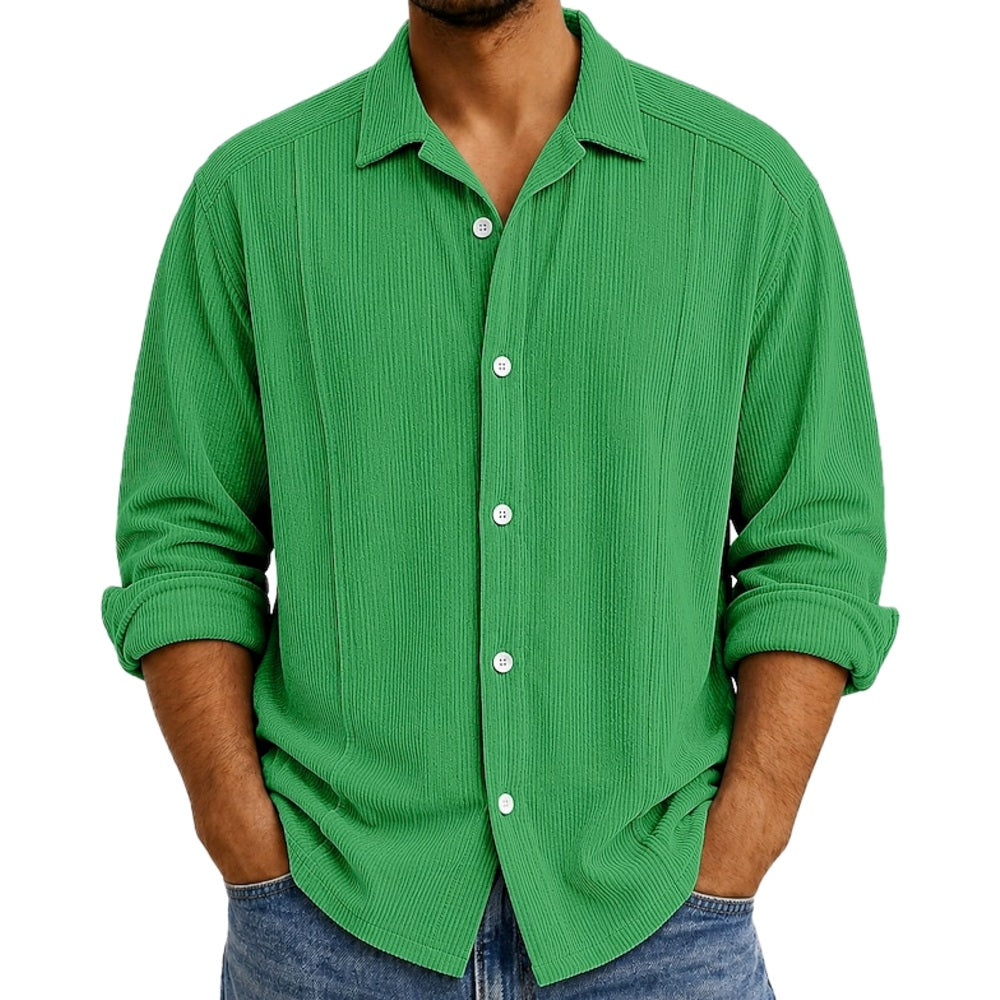 Jenson Madden Textured Shirt - Green - view 1