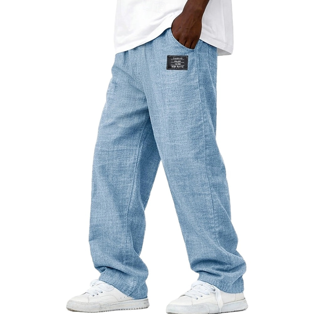 Jonah Clarke Straight-Leg Pants - Blue - view 1