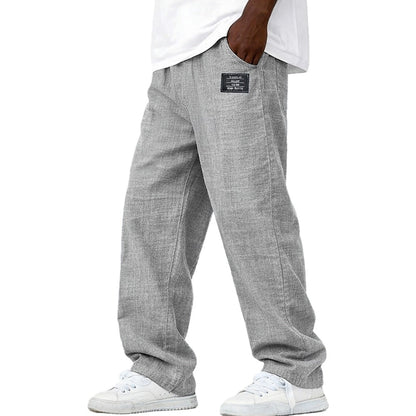 Jonah Clarke Straight-Leg Pants - Grey - view 1